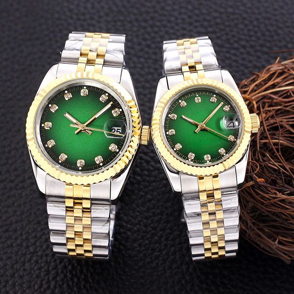 

2023new u1 automatic mechanical watches men big magnifier 31mm/38mm stainless steel sapphire mens watches male wristwatches waterproof lumin, Slivery;brown