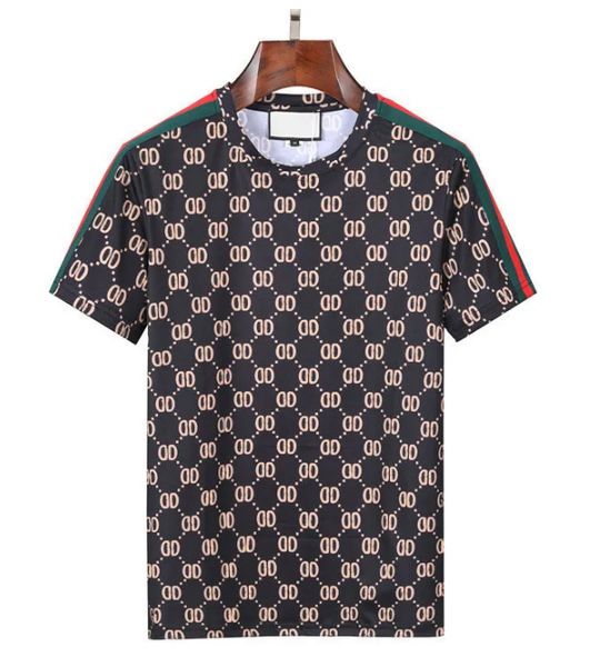 

luxury designer shirt men's fashion tiger letter silk bowling shirt casual shirt men's slim short sleeve dress shirt asian size, White;black