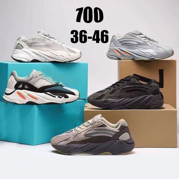 

wave runners b00st 700 men v3 casual shoes women train sneakers designer trainers eur zapatillas women enflame amber spring classic fashion, Black