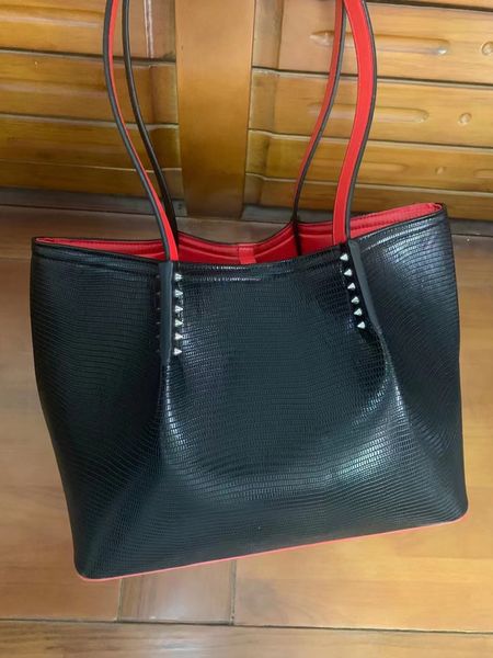 

2023 luxurys women bag doodling designer handbags totes composite handbag genuine leather redcolorbottoms shoulder cabata bags