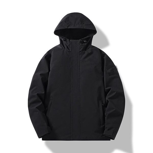

waterproof jacket coat mens designer jacket long sleeve hooded men jacket thin outdoor windbreaker coat breathable cycling waterproof mounta, Black;brown