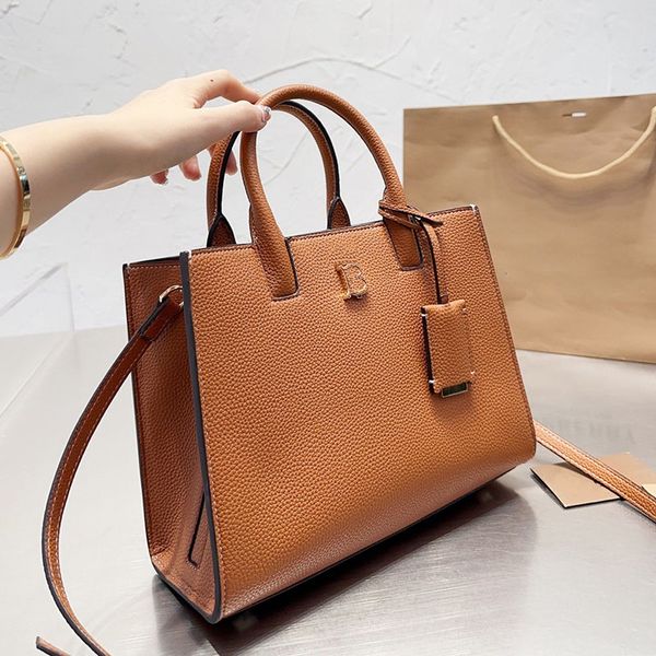

bags totes handbag designer bag women classic imitation brand stitching solid leather large capacity shoulder bag versatile commuter party d