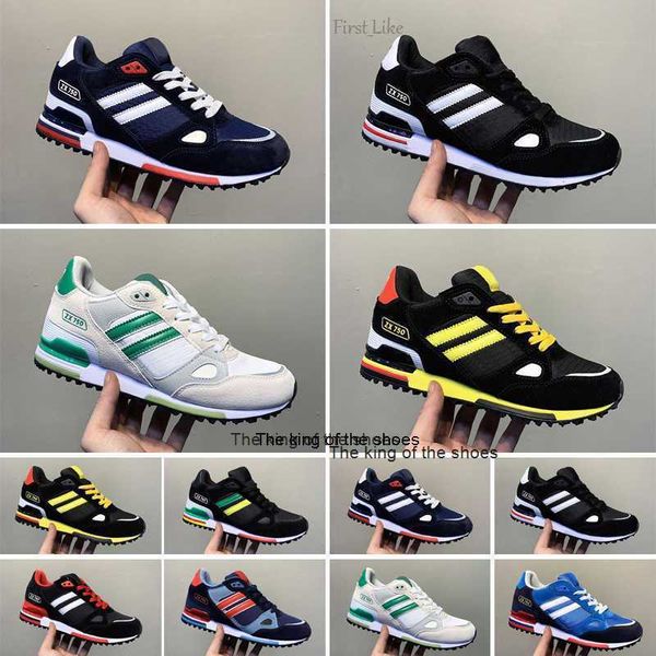 

designer sneakers originals zx750 shoes blue black grey zx 750 for mens and womens athletic breathable casual shoe size 36-44
