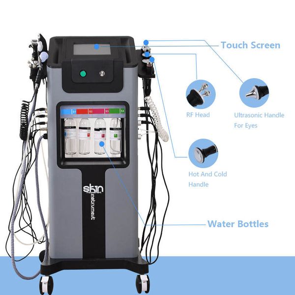 

skin clean beauty device oxygen hidrafacial 10 in 1 hydrodermabrasion facial machine hydro hydra skin facial machine