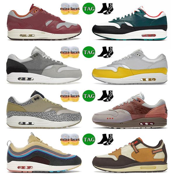 

authentic 2023 patta 1s running shoes london safari sean wotherspoon magma orange crepe hemp london mens women 87 outdoor sneakers big size
