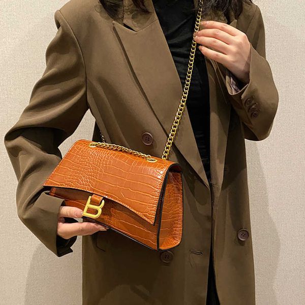 

2023 women bags factory handbags 55%off one-shoulder women's small square texture portable messenger bag designer luxury shoulder handb