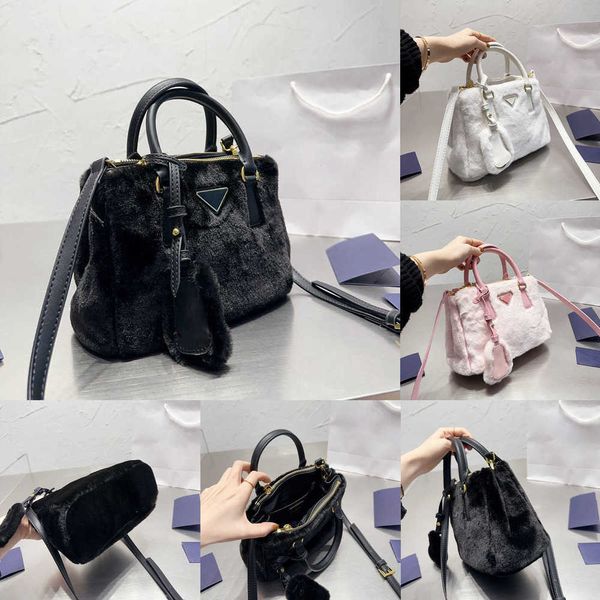 

evening bags the totes bags fluffy tote purse designer handbags women work large bags fashion shoulder crossbody pink bag mini wallet 221212