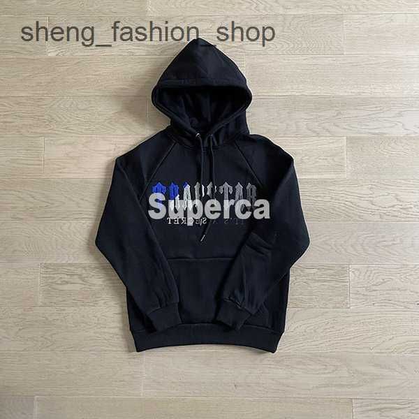 

1 to 1 quality trapstar fleece man designers clothes men designer hoodies pullover t shirts mens jacket winter coats sweatshirt hoodie hoode, Black