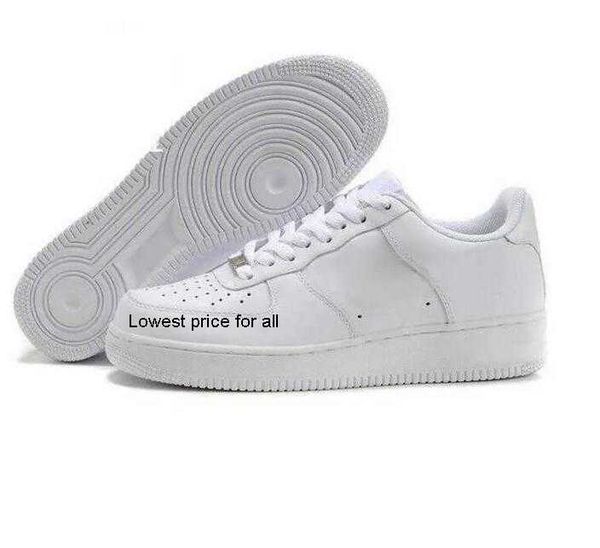 

wholesale 2022 new designers outdoor men low skateboard shoes af1 one forces all white black wheat airs high women running sports sneakers