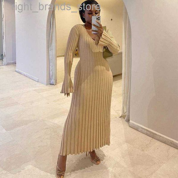 

casual dresses casual dresses autumn cotton pleated women's knitted dress pregnancy black v-neck flare sleeve long dresses female elega, Black;gray