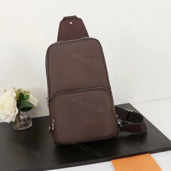 

luxury men shoulder bag designer mens leather handbags classic messenger bag double zip closure crossbody special canvas travel bags presbyo