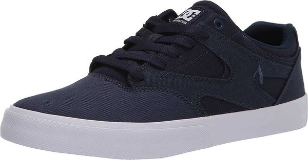 

dc men's kalis vulc low casual skateboarding shoe, Black
