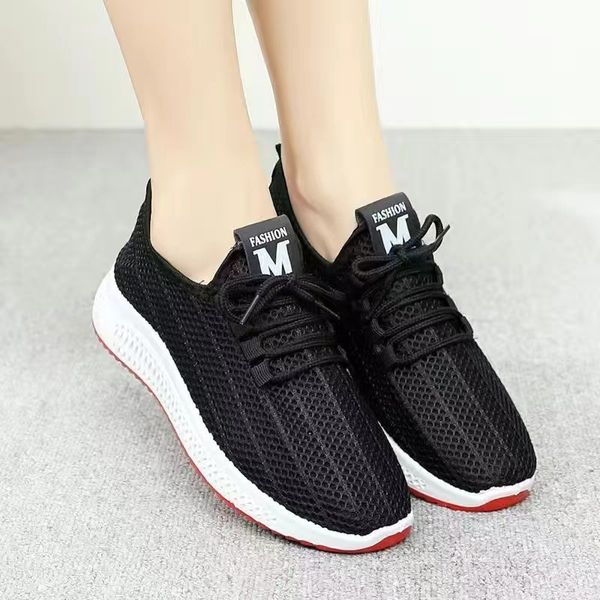 

cloth shoes thickened spring negative soft women's lace-up canvas shoes lightweight sports shoes woman