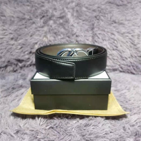 

popular fashion classic men's designer belt women's casual letter smooth buckle luxury belt 20 colors wide 2.0cm 3.4cm 3.8cm with, Black;brown