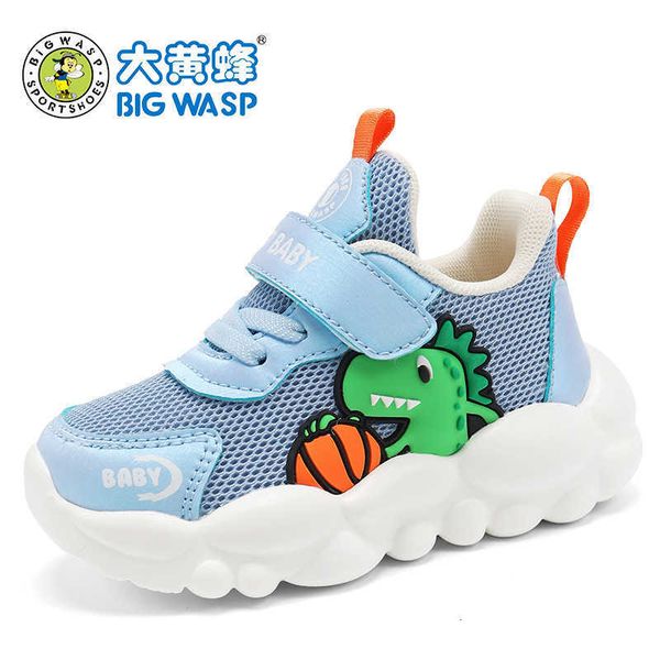 

big wasp bumblebee chil1en's shoe boys' shoe autumn and winter new mesh kids' shoe soft sole girls' shoe, Black