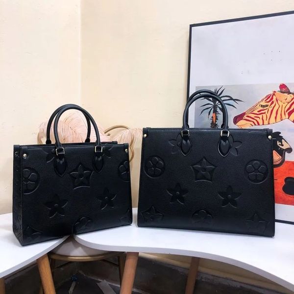 

designer bags women handbags embossed flower monograms onthego gm mm louiseity womens bag viutonity purse the tote shoulder female backpack