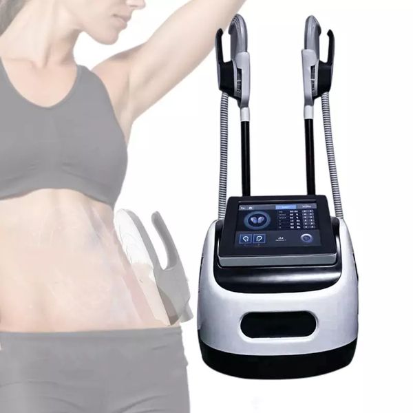 

2 handles hip trainer electrical muscle stimulator slimming ems beauty equipment