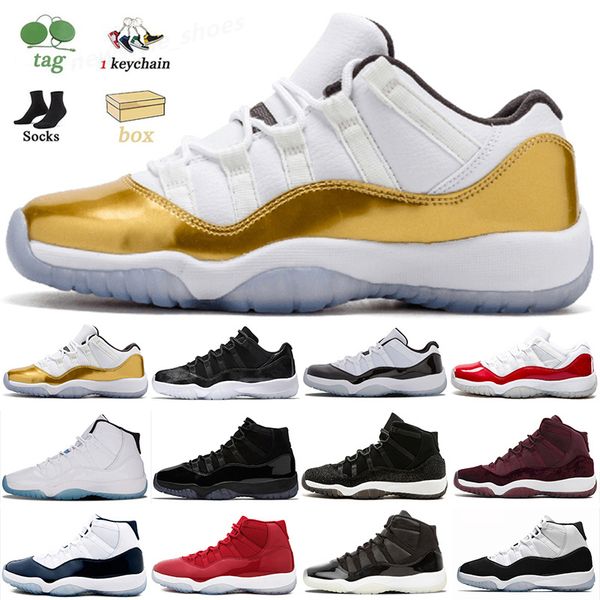 

jumpman 11 25th mens womens original basketball shoes 11s xi high concord 45 unc bred gamma blue cap and gown space jam low citrus tk01