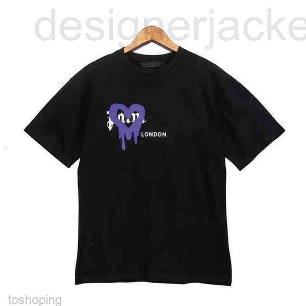 

men's t-shirts designer luxury t-shirt brand clothing spray letter short-sleeved spring summer tide men women tee 01b hcpx, White;black