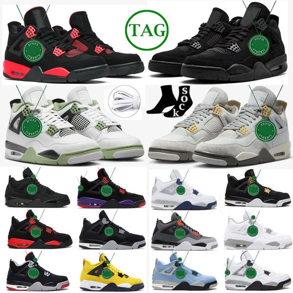 

seafoam pn dust jumpman 4 basketball shoes men women 1 craft fire red thunder lost found military black cat patent bred midnight navy cool g
