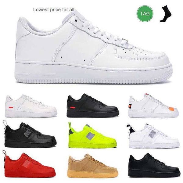 

1 af1 men women running shoes triple white pastel pale ivory wheat pistachio frost spruce aura mystic navy trainers sports sneakers outdoor, Black