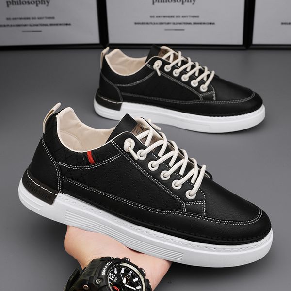 

2023 men women running shoes black white beige increase comfortable mens trainers outdoor sneakers size 39-44 color19