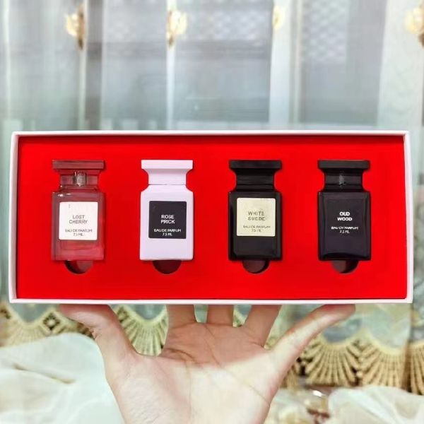 

cologne for man 7.5ml woman perfume with 4pcs set paris women parfum fragrance 4 in 1 gift box long lasting good smell lady cologne kit high
