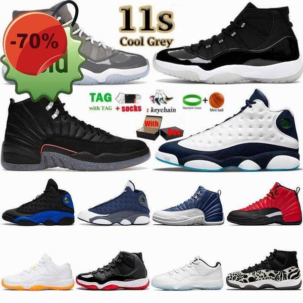 

boots shoe jumpman 11 11s cool grey basketball shoes 25th anniversary low legend blue bred concord 45 space jam men 12 12s utility flu game, Black