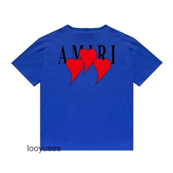 

hip us designer love t fashion print shirt amirs 2023 casual mens red hop high street round neck short sleeve t-shirt 1klw, White;black