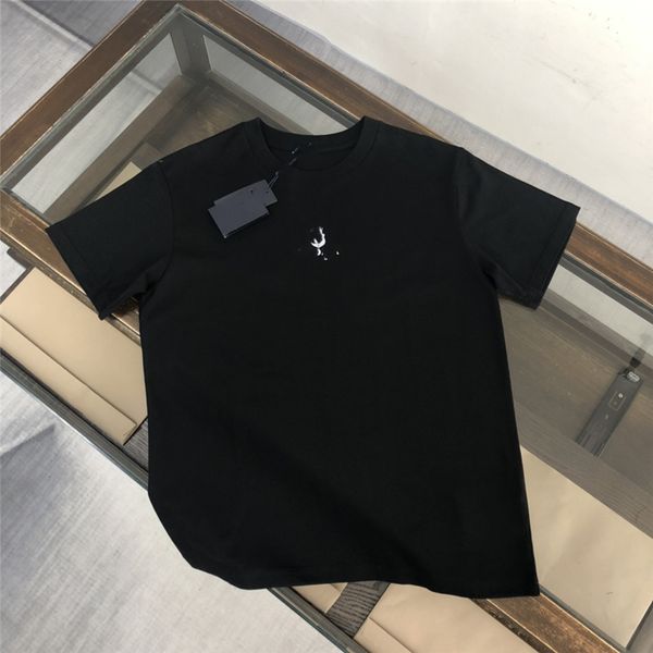 

men's t-shirts fashion men's t-shirt 2023 pradity new cotton soft anti-wrinkle retro decorative printing letters casual student lo, White;black