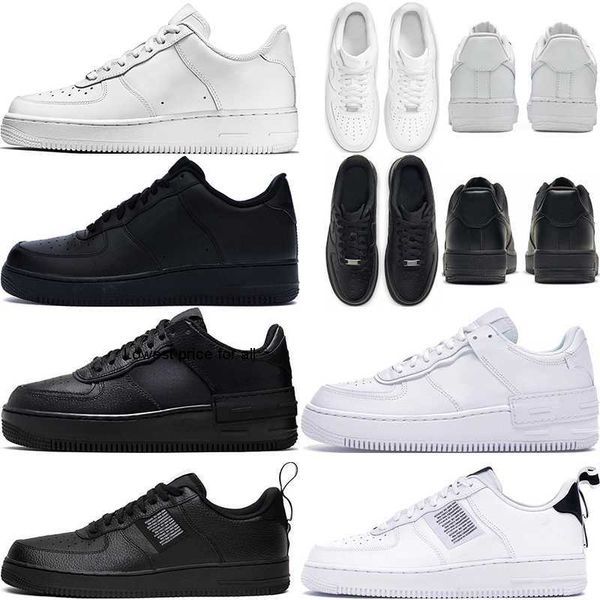 

casual shoes airforce 1 af1 classic triple white black mens women shoes shadow trainers sneakers sports size 36-45