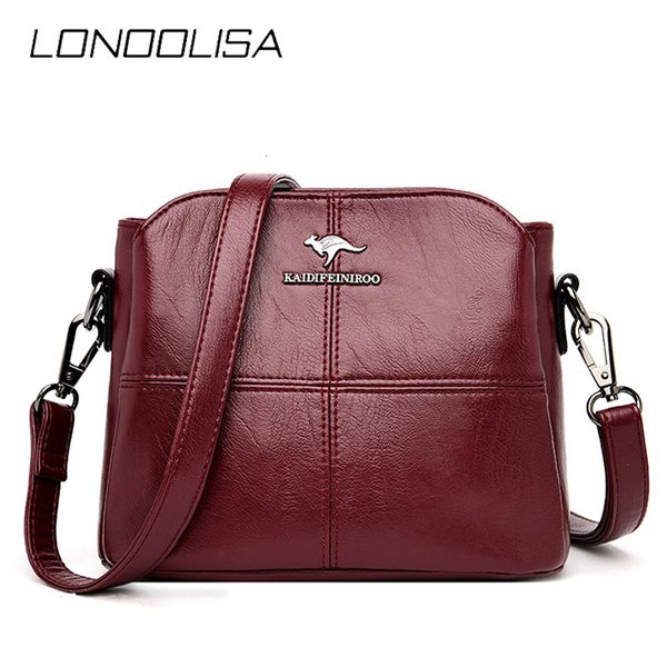 

evening bags casual womens pu leather shoulder for women ladies crossbody purses and handbags luxury designer 230220