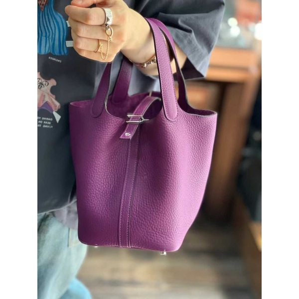 

designer herme picotin lock bags online outlet superior quality cowhide sea anemone purple leather vegetable b