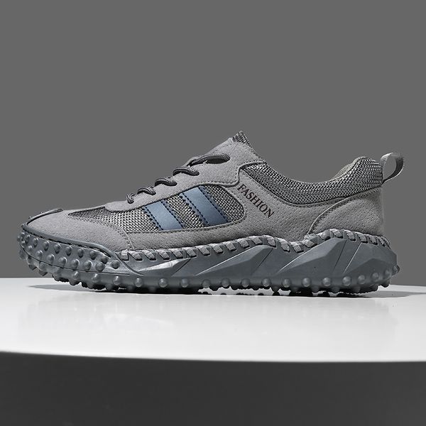 

casual shoes men women grey khaki mesh breathable outdoor sports sneakers eur 39-46