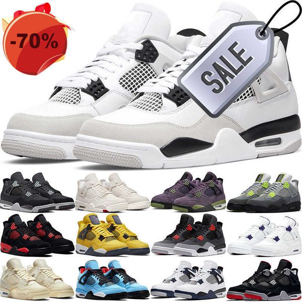

boots 4 retro basketball shoe 4s military black blank canvas university blue white ceme