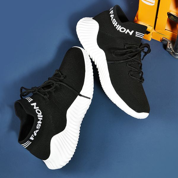 

2023 men women running shoes black red grey blue increase comfortable mens trainers outdoor sneakers size 39-44 color4