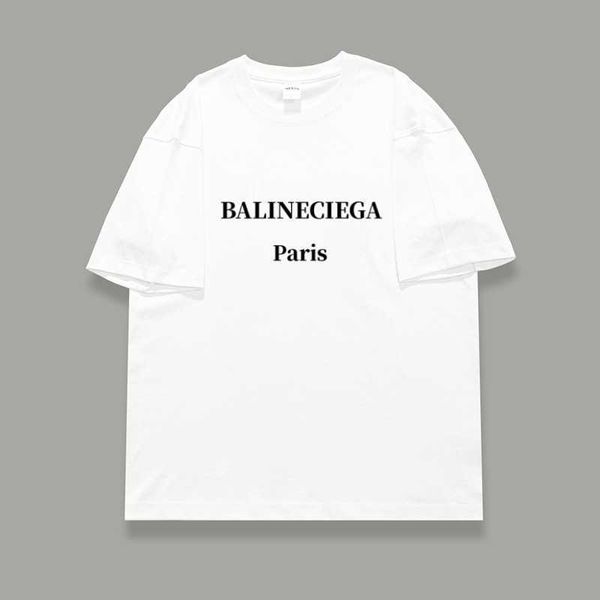

men's t-shirts new cotton women printed round neck casual loose couple short sleeve male t2302201, White;black