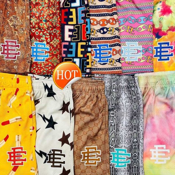 

dmbb men's shorts eric emanuel ee basic women's fitness shorts mesh breathable beach pant sports series basketball pants york, White;black