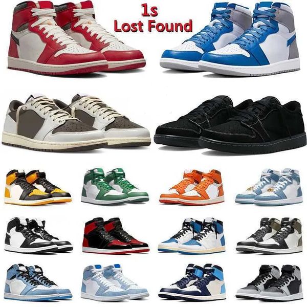 

1s jumpman 2023 high sports basketball shoes mens women hyper royal university blue bred black toe dark mocha shadow obsidian chicago casual
