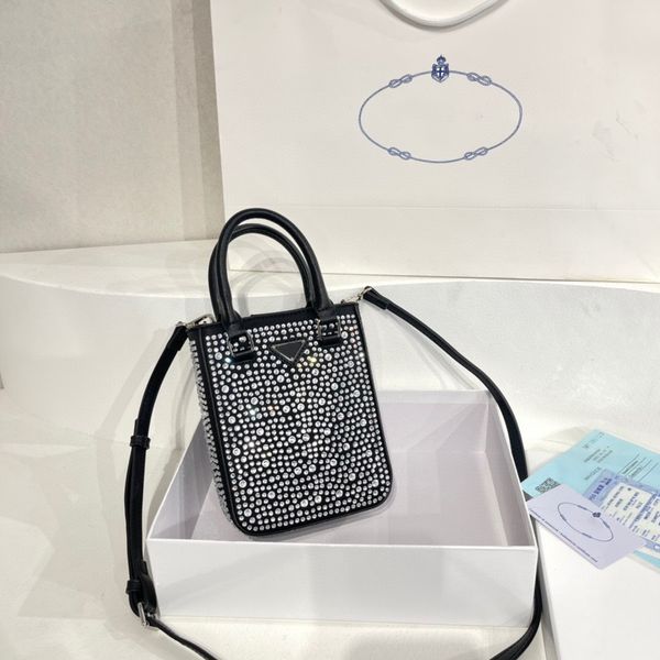 

luxury designer purse diamonds mini bag woman cross shoulder wallet tortoiseshell handle fashion lady handbag lady popular handbags