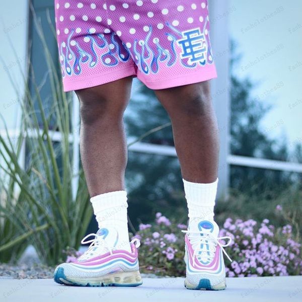 

2023 ee basic men's shorts women fitness sweatpants summer short pants gyms workout breathable beach bottoms 24f4n4f4n, White;black