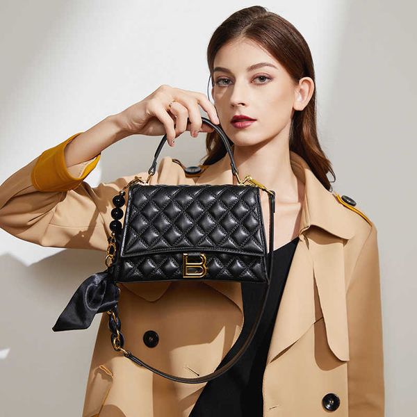 

68%off new luxury fashion bags chaopin good chain square quality small xianglingge hourglass sheepskin women's bag ladies shoulder hand