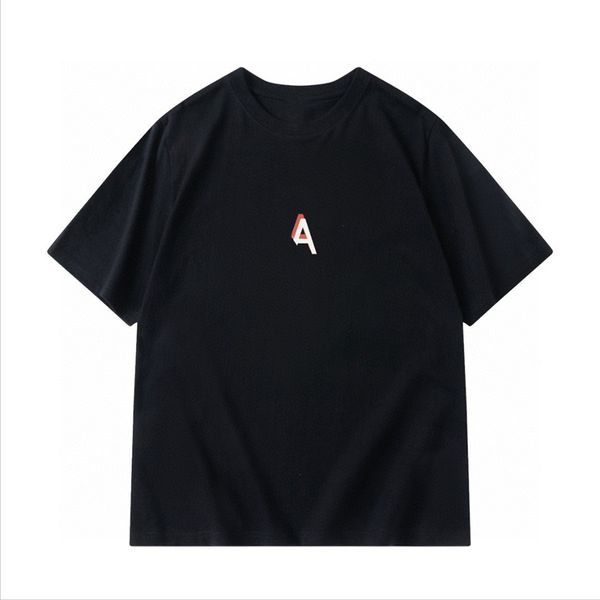 

men's t-shirts fashion men's t-shirt 2023 channel new cotton soft anti-wrinkle retro decorative printing letters casual student lo, White;black