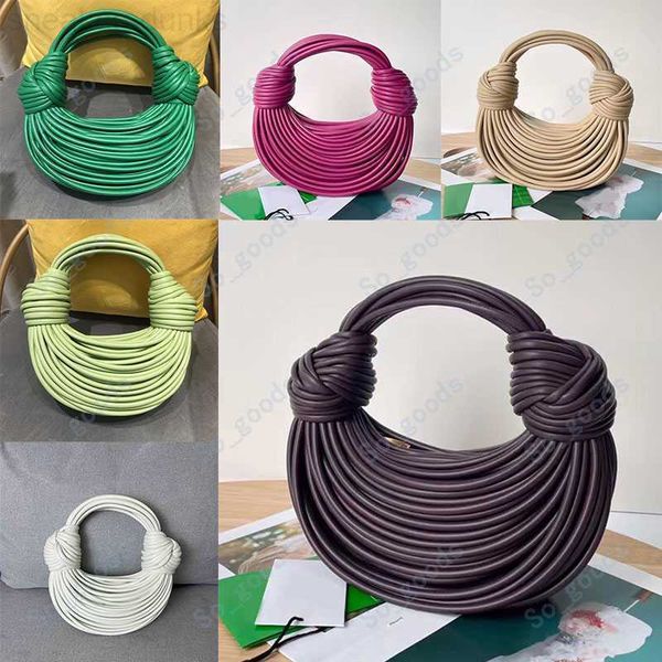 

bottegas bag 2022 trend double kont new line bundle clutch bags female leather womens handbag purse designer shoulder bag senior hobos