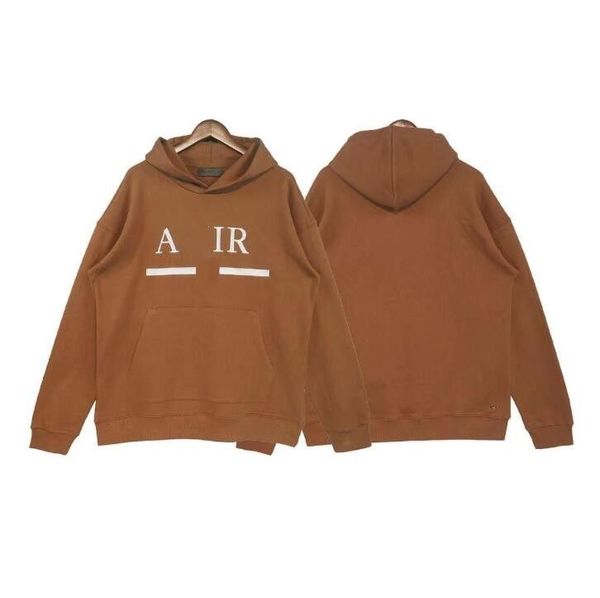 

men's hoodies sweatshirts 2023 fw 23ss autumn and winter amirs mens women luxury designer street long sleeve embroidery man clothing, Black