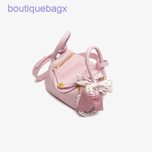 

original designer genuine lindysi bags h for sale pink pearl little women 2023 new pillow doctor small one shoulder crossbody handbag tidy