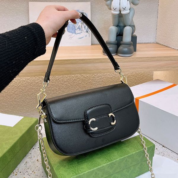 

mini hobo chain shoulder bags crossbody underarm shopping women handbags genuine leather handbag purse vintage bag waterproof metal letter a