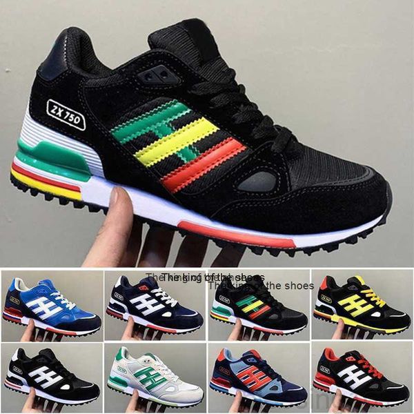 

2020 wholesale editex originals zx750 sneakers zx 750 for men and women athletic breathable casual shoes size 36-45 k222, Black