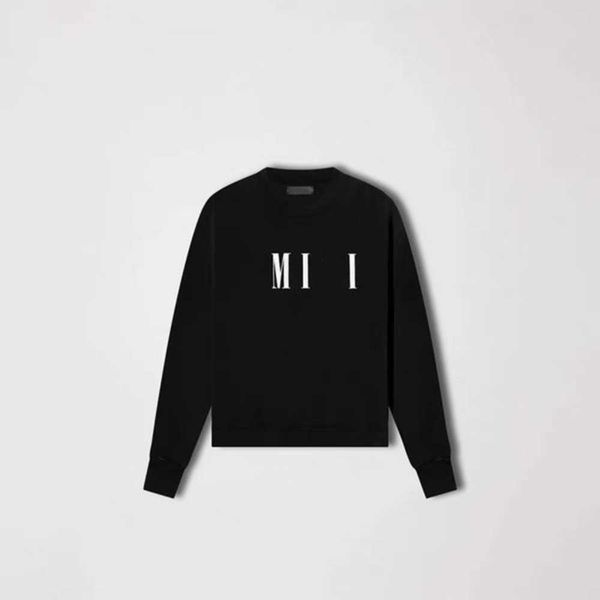 

2022 winter classic letter men hoodie pullover sweatshirt long sleeve round neck hooded mens woman loose mm2ue, Black