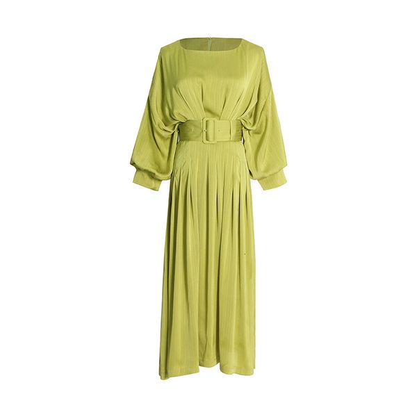 

maternity dresses autumn round neck long sleeve pregnant women's ruffle dress black 230221, White